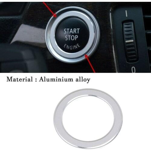 Decor Switch Decoration Trim For BMW 3 Series E90 Aluminum Alloy Car Button Ring Switch Trim Push