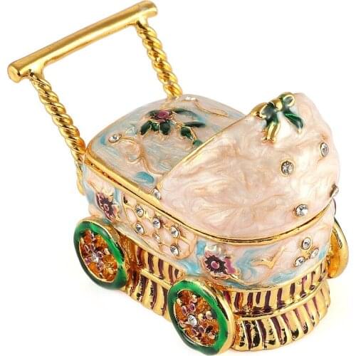 FLETCHER Brand Exquisite Colorful Stroller Style for Jewelry Box