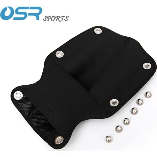 Scuba Diving soft backpack pad with 6 sets of stainless steel bolts fit Aluminum Stainless steel Carbon fiber backplate