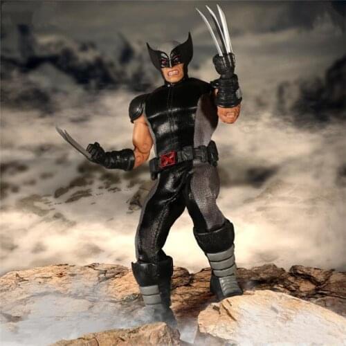 One:12 Wolverine MEZCO Articulated PVC Doll Toys Decoration 6 inches