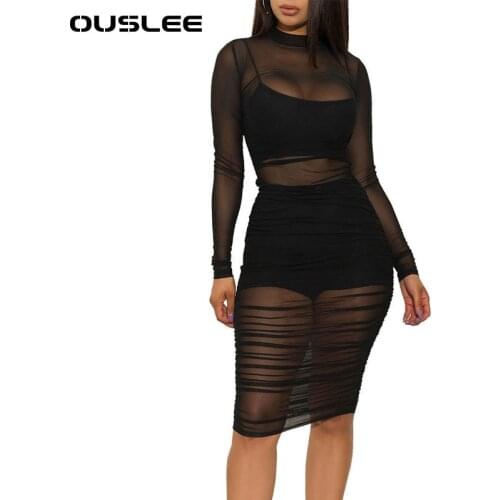 Черные летние платья OUSLEE China At AliExpress