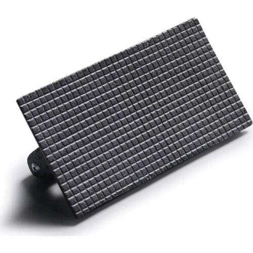 Pre-Seasoned BBQ Cast Bacon Burger Kitchen Tools Steak Weight Rectangular Steak Press for Barbecue Grill with Wooden Handle