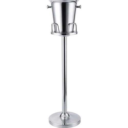 Stainless Steel luxury Ice Bucket with rack Wine Chiller Bottle Cooler Champagne Beer Chiller Ice Barrel Elk Deer ice rack set