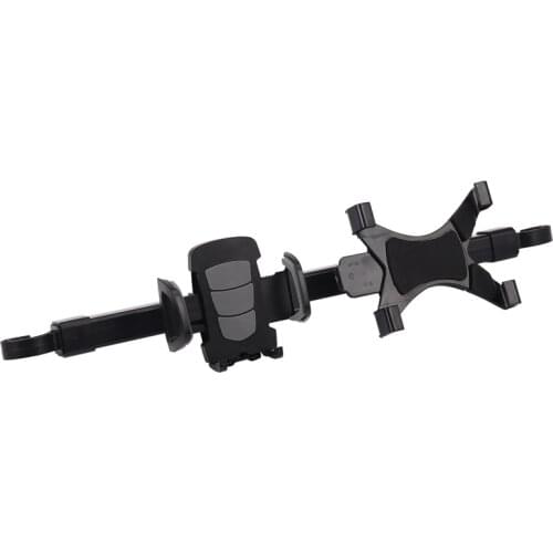 2 in 1 Universal Car Tablet PC Phone Holder Rack 360 Degree Back Seat Headrest Mount Stand Bracket For iPad Mobile Phone