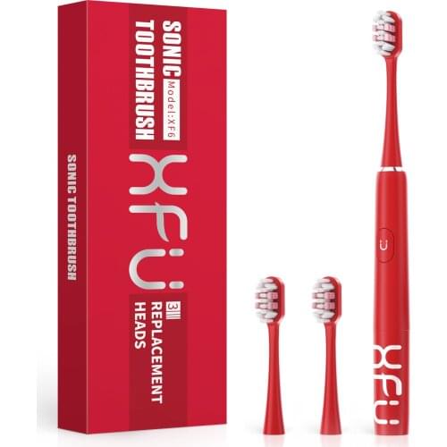 Sonic Tooth Brush Head Battery Electronic Toothbrushes Women Men Electric Teethbrush Black Kids Children Ipx 6 Care Soft Head