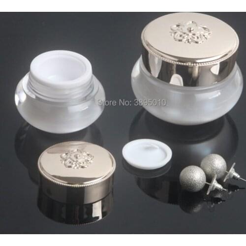 5g 8g 20g 30g Cream Jars Cosmetic Packaging Empty Sample Cosmetics Packaging luxury Acrylic jar F802