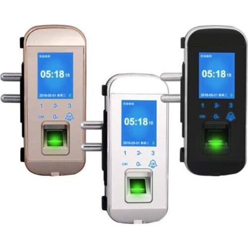 Access Control Lock Fingerprint/Password/Smart Card AAA Battery Wireless Remote Control Lock