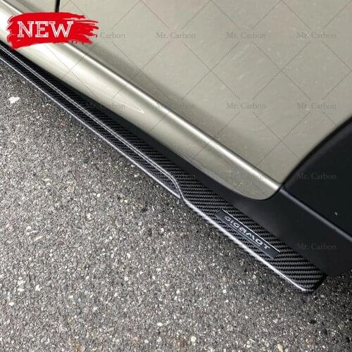 FOR COOPER S MINI F56 3DOOR DUELL-AG CARBON FIBER SIDE SKIRT TRIM BODY KIT TUNING PART FOR MINI F56 SIDE BOTTOM BOARD RACING