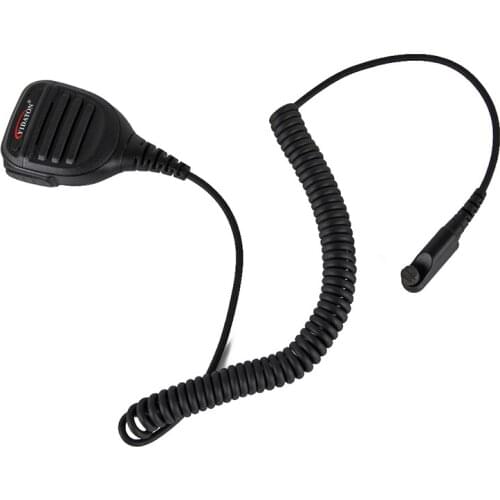 For Hytera PD600 PD680 Two way radio Handheld Shoulder Microphone IP54 Waterproof Speaker MIC X1E X1P X1 Walkie Talkie Speaker