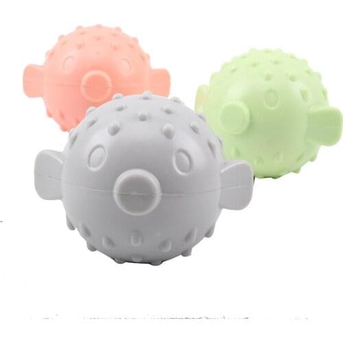 Dog Toys For Small Dogs Squeak Sound Rubber Football Molar Resistant Bite Interactive Puppy Training Fidget Toys Dog Accessories