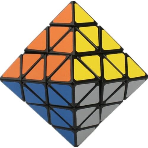 Lanlan 8-Axis Octahedron Speed Magic Cube Puzzle Game Cubes Educational Toys Cubo Magico For Children Kids Christmas Gift