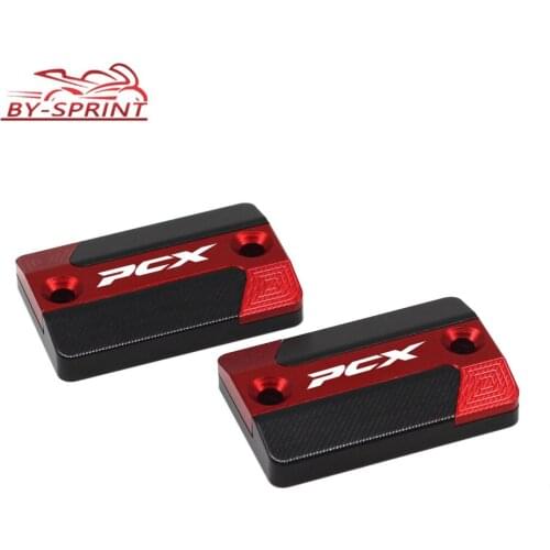 Motorcycle For PCX125 PCX150 PCX 125 PCX 150 2018 2019 CNC Aluminum Front Brake Master Cylinder Fluid Reservoir Cover Cap