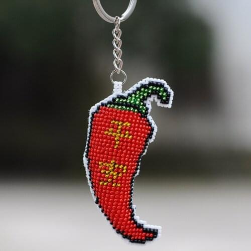 Y087 Cross-stitch Cross Stitch Kits Embroidery Set Package for Needlework Car Phone Chain Chinese Style Car Pendant Bead Stitch