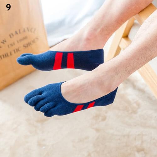 Men Sport Socks Leisure Male Run Fitness Breathable Cotton Socks Boat Socks Absorbs Sweat Anklet Low Cut Short Socks Patchwork