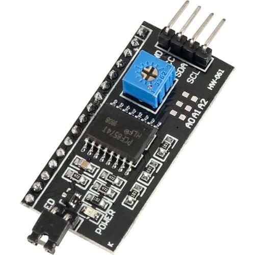 New IIC I2C TWI SPI Serial Interface Board Port 1602 2004 LCD LCD1602 Adapter Plate LCD Adapter Converter Module PCF8574