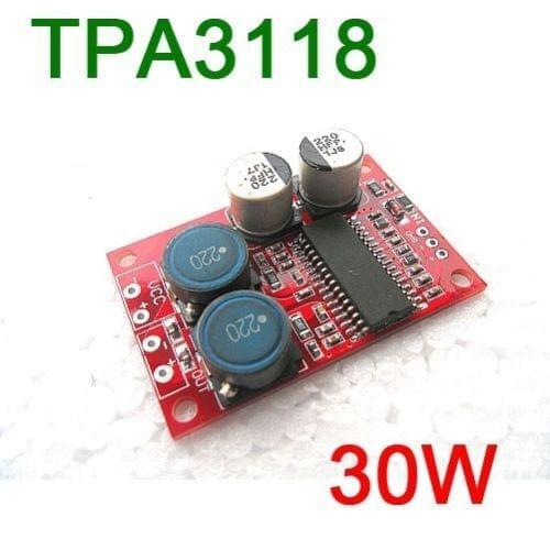 DYKB TDA8932 Digital Amplifier Board 30W Mono Power amp Low Power for 12V 24V car Mute control interface