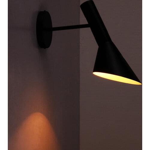 Northern Europe country wall lamp bedroom bedside lamp brief bar balcony aisle wall lamp