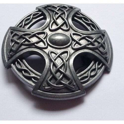 Crossing belt buckle with pewter finish SW-B1093 suitable for 4cm wideth belt with continous stock