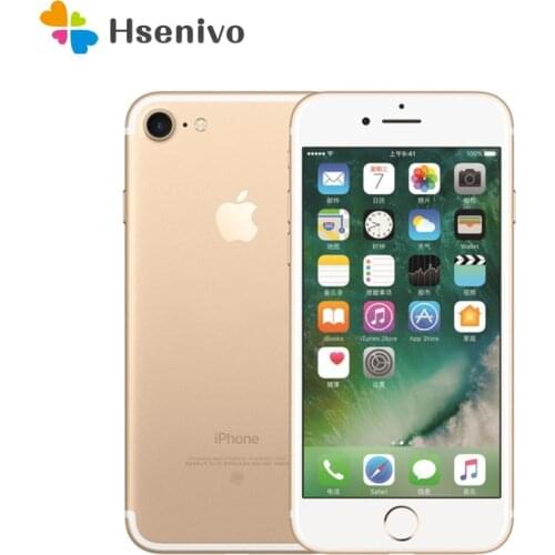 Apple iPhone 7 Used (95% New)-Original Unlocked Dual Core IOS Mobile Phone 4.7" 32 128 256 GB ROM WIFI GPS 2160p cell phone
