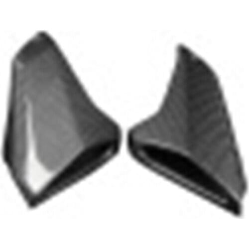 For MT09 FZ09 13-16 Carbon Fiber Intake Pipe Protection Cover Body Front Large Plate Decoration Protection Cover 9007