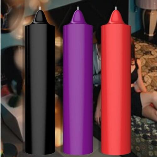 Adult Games Bdsm Bondage Pleasuring Toys Sex Toys for Woman Creative Low Temperature Candle Bdsm Bondage S0617
