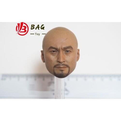 1/6 of the Action Figures Model POPTOYS EX030 Japanese samurai the warring states period Saigo Takamori Asian male head carving