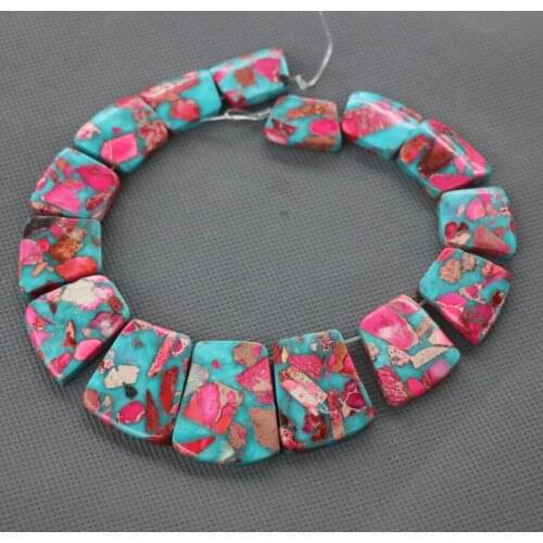 11-11 New Arriva Beautiful Trendy Gifts Pink Imperial Emperor Gem stone Necklace Beads DIY Accessories Jewelry Making for Women