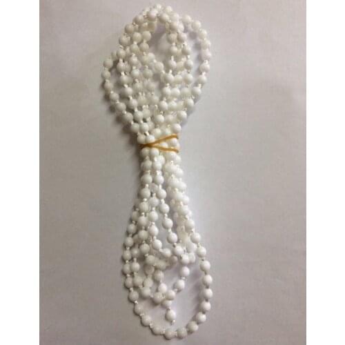 45m plastic bead chain 4.5*6mm ball chain for roller blinds & zebra blinds