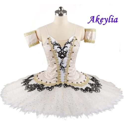 Champagne Ballet Tutu professional Adult Performance Ballet Sylvia Costumes beige Child Pancake Tutus Skirt Nutcracker camel