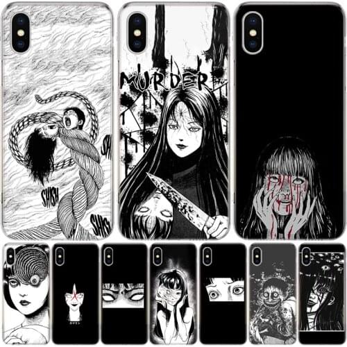 Babaite Junji Ito Tees Horror Thriller Phone Case For Iphone 11 12 Mini Pro XS Max XR X 8 7 6 6S Plus SE 2020 5 5S SE Cover Shel