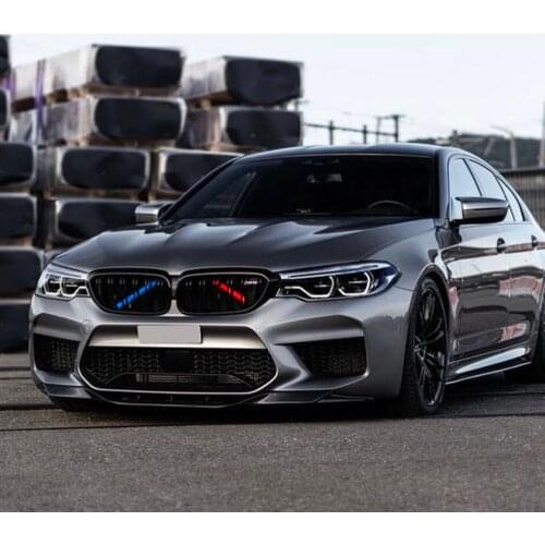 Front Grille Trim Strips For BMW F30 F20 G20 34Series 6 Style Grille Cover Clip Trim Strips Cover Frame Car Decorations Stickers