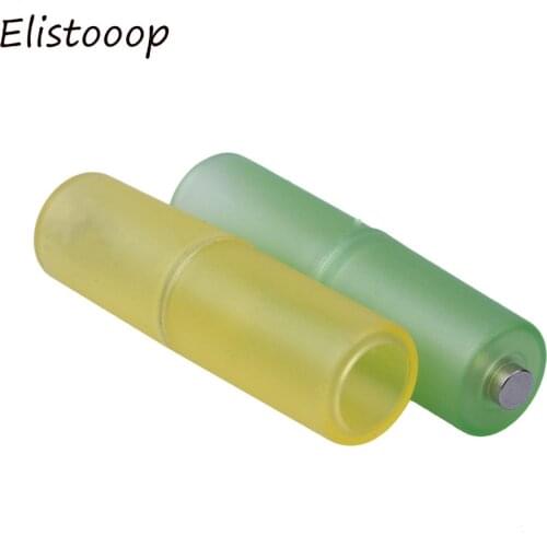 Elistooop 10Pcs AAA to AA Size Cell Battery box Converter Adapter Batteries Holder Plastic Case Switcher for AAA to AA battery
