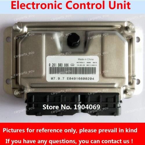 Engine Computer Board 0261S04124 HC10-18-881M1 M7.9.7 ECU 0261B03886 E04916600204/0261201245 AC37210016 For MazdaHainan Car