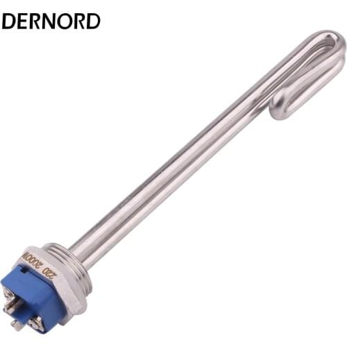 SUS304 Heating Element 220v-240v 2KW DN25 1"BSP Screw in Type Tube For Heating