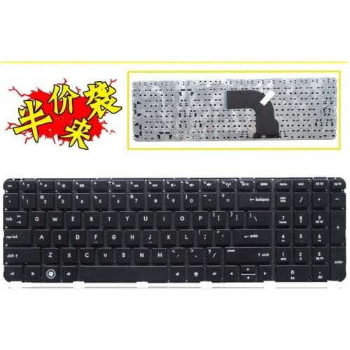 New Laptop Keyboard for HP DV7-7000 DV7t-7100 DV7-7200 US Layout Black