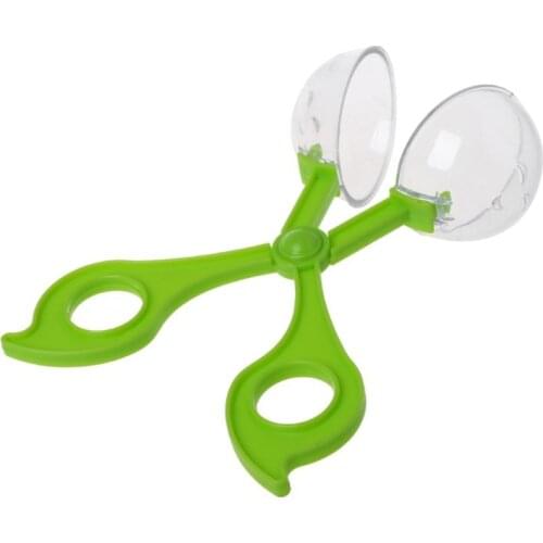 Plastic Bug Insect Catcher Scissors Tongs Tweezers For Kids Children Toy Handy catch insects and will not hurt insects