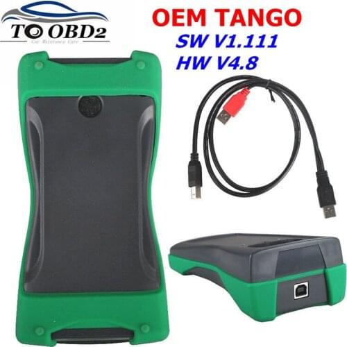 Update Online OEM Tango Auto Key Programmer Full V1.111 Software Tango OEM OBDII OBD 2 Car Key Programmer For Multi-brand Cars
