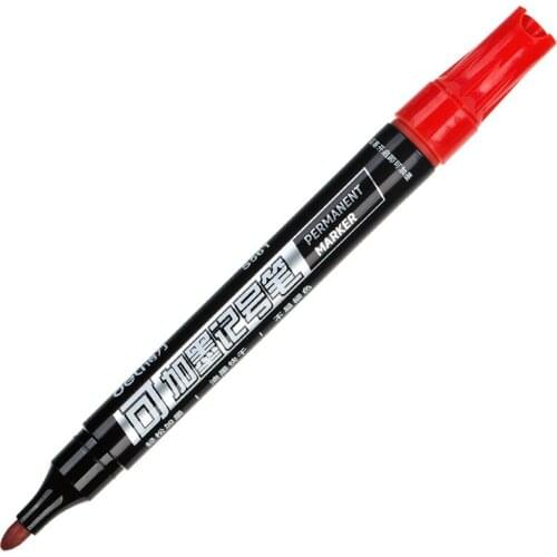S561 inkable oil marking pen black red blue wear resistant mark pens express big head pen office accessories
