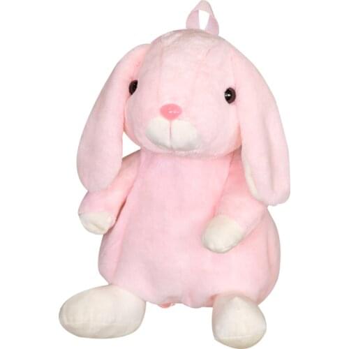 Girls School Bags Plush Backpacks for Women Rabbit Long Ear Bunny Bag Plushie Plush Toy Furry Bag Animal Backpack Women Backpack