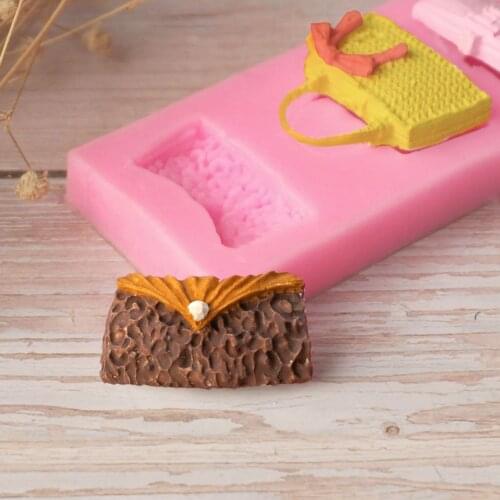 Sugarcra mold handbag fondant mold cake decorating tools chocolate gumpaste mold