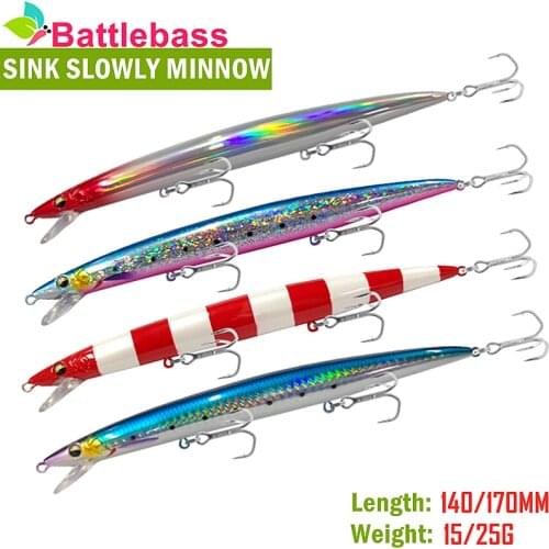 BATTLEBASS 140/170mm 15/25g Hard Bait Minnow Shad Crankbait Fishing lure Bass Fresh Salt water tackle wobblers Super Quality