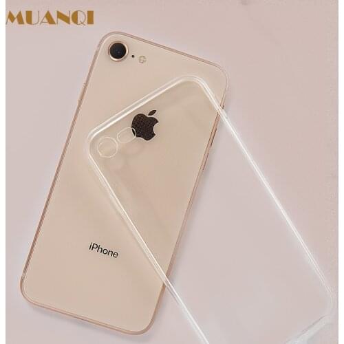 Ultra Thin Clear Case For iPhone 11 Pro Xs Max XR Case Silicone Soft For iPhone 6 6s 7 8 Plus 5 5s SE Anti-Fall Back Cover Cases