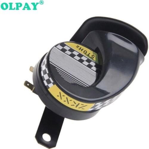 Universal Waterproof Loud Snail Air Horn Siren 130dB For 12V Truck Motorcycle