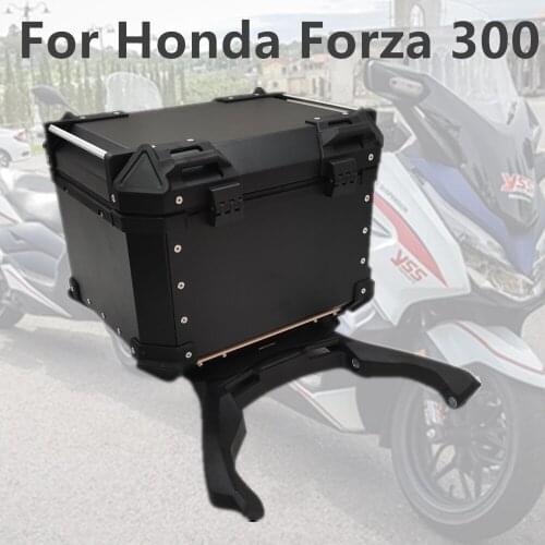 45L 55L 65L Motorcycle High Quality For Honda Forza 300 2018 2019 2020 Tail Box Rear Luggage Case aluminum alloy box Storage
