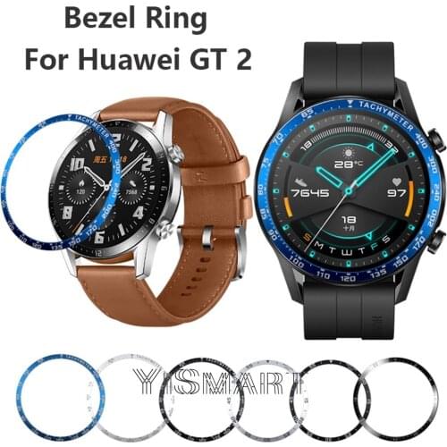 For Huawei Watch GT2 46mm 42mm GT 2 Bezel Ring Styling Frame Case Cover GT2 Smartwatch Protection Ring