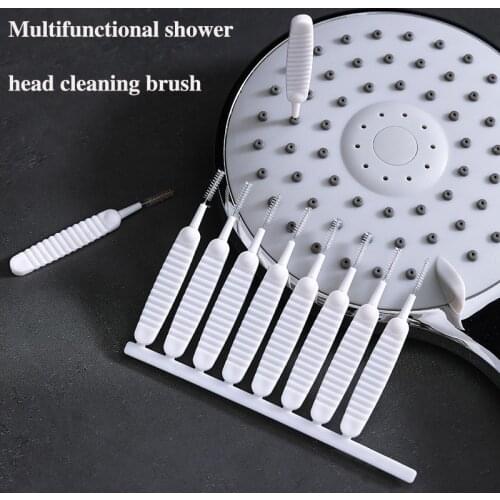 10PCS Shower Dredger Mini Cleaning Needle Multifunctional Cleaning Brush Household Cleaning Gap Bathroom Tap Cleaning Brush