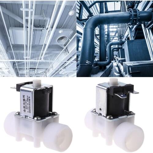 3/4" DC 12/24V PP N/O Electric Solenoid Valve Water Control Diverter Device