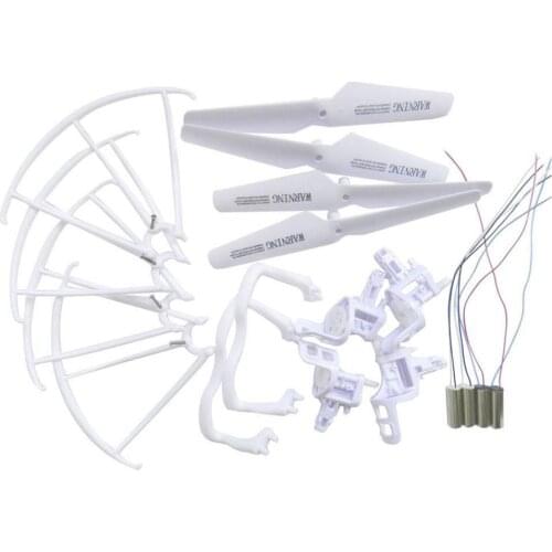 Syma X5 X5C RC Quadcopter Parts 4pcs Propellers 4pcs Propeller Protector 4pcs Motor And Motor Seats 2pcs Gear Landing Skid