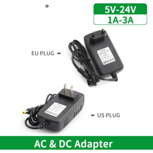 AC DC 5V 9V 12V 24V Adapter 1A 2A 3A Power Adapter Supply 220V To 5 12 V Volt Charger Universal Switching 220V To 12V Adaptor