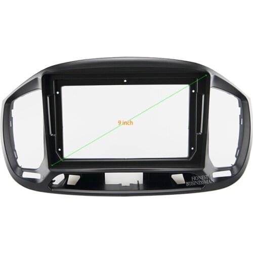 9 INCH Car Audio Frame GPS Navigation Fascia Panel Car dvd Plastic Frame Fascia is suitable for 2015 FIAT UNO